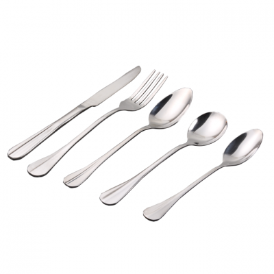 Fashion design hot sale elegant Stainless Steel cutlery set dinner tableware high quality stainless knife spoon and fork set