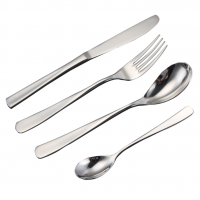 Jieyang royal stainless steel cutlery set,  Mirror polish 24 pieces cutlery set, Silverware set